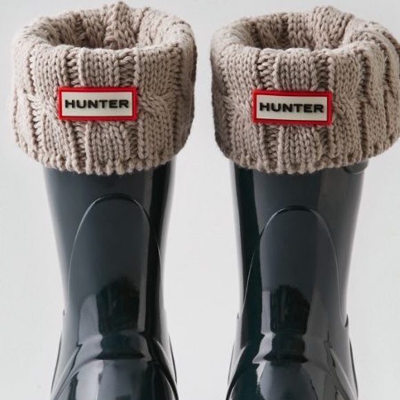 Hunter Accessories - NIB- HUNTER Original Short Cable Knit Boot SOCK!!